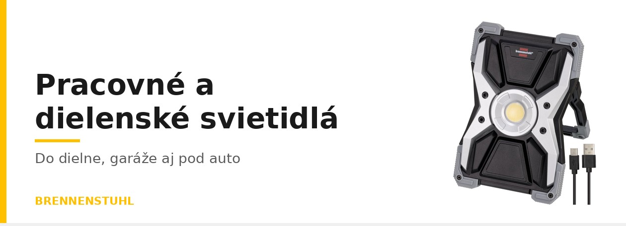 Pracovné a dielenské svietidlá