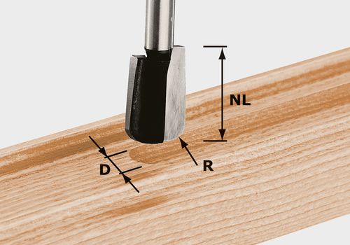 Festool Fréza na odvodňovacie drážky HW S8 R5