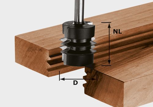 Festool Fréza na lepené spoje HW S8 D34/NL32