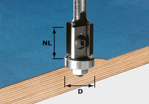 Festool Lícovacia fréza s otočným nožom HW S8 D19/20WM Z2