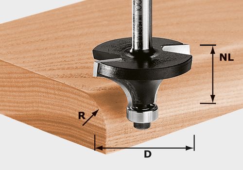 Festool Zaobľovacia fréza HW S12 D63/32/R25