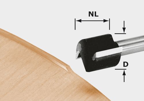 Festool Lícovacia fréza HW D 19/16 S8 OFK 700
