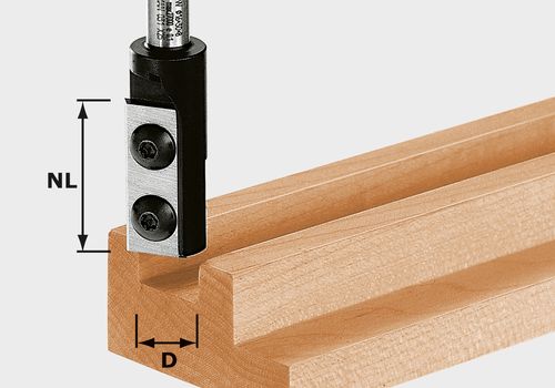Festool Drážkovacia fréza s obojstranným nožom HW D16/30 S8