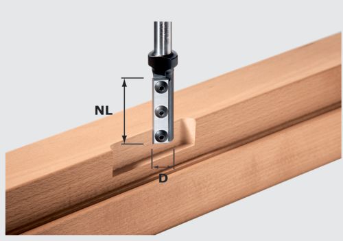 Festool Drážkovacia fréza s obojstranným nožom HW S12 D16/50 WP