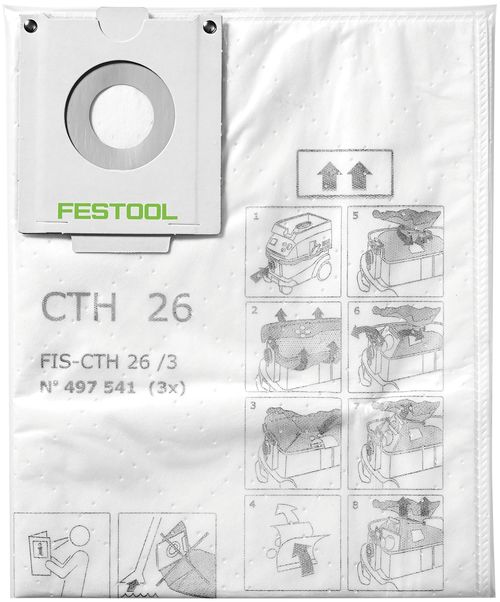 Festool Bezpečnostné filtračné vrecko FIS-CTH 26/3