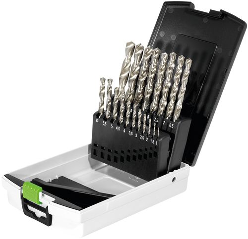 Festool Kazeta s vrtákmi HSS D 1-10 Sort/19