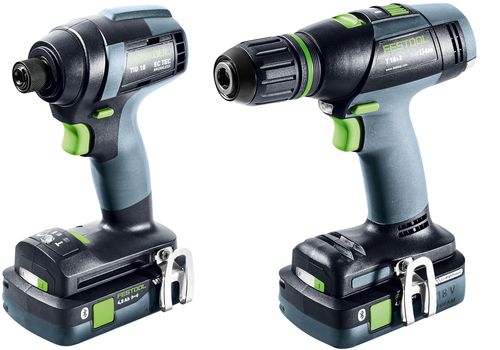 Festool Skrutkovací a vŕtacia sada TID 18 HPC 4,0 I-Set T18